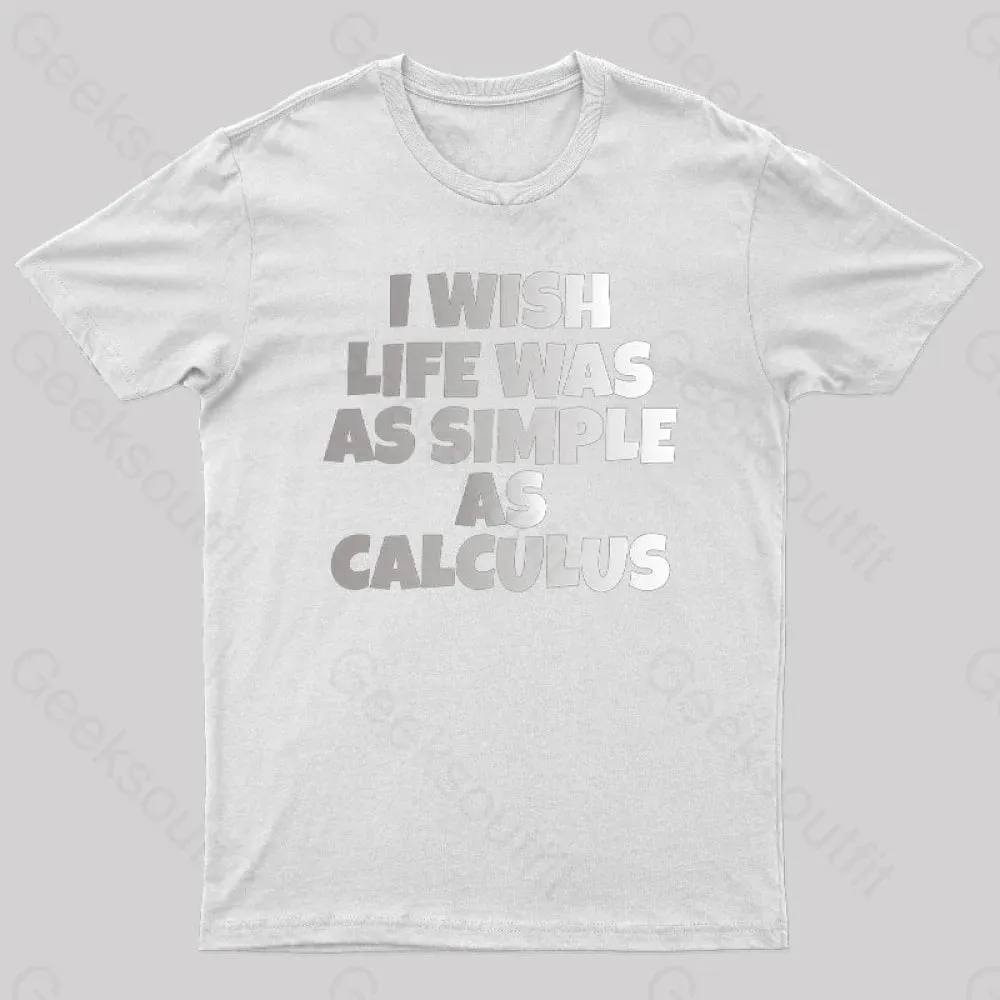 CALCULUS: Simple As Calculus Nerd T-Shirt - Image 11