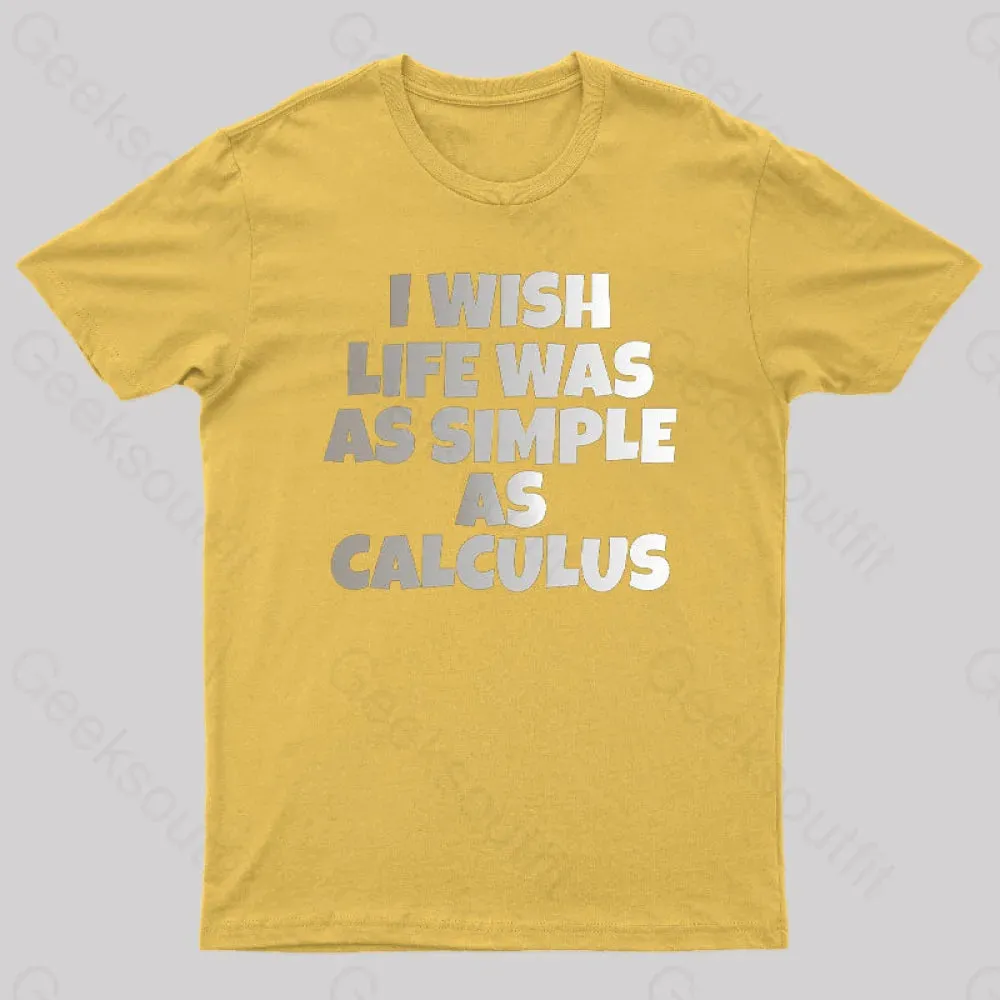 CALCULUS: Simple As Calculus Nerd T-Shirt - Image 7