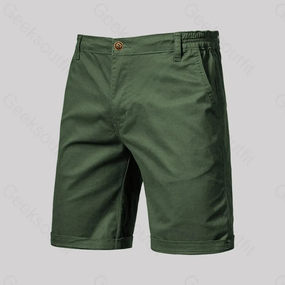 Casual Fashion Solid Color Geek Shorts - Image 6