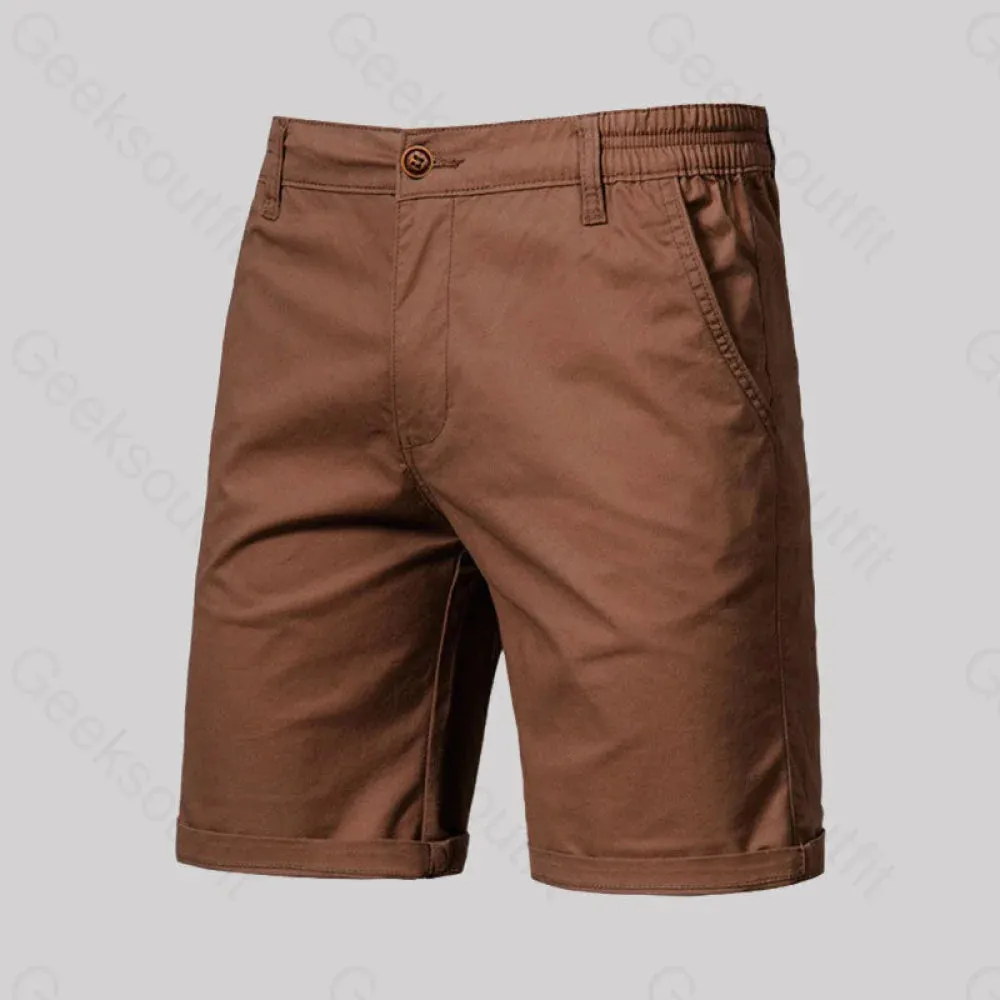 Casual Fashion Solid Color Geek Shorts - Image 3