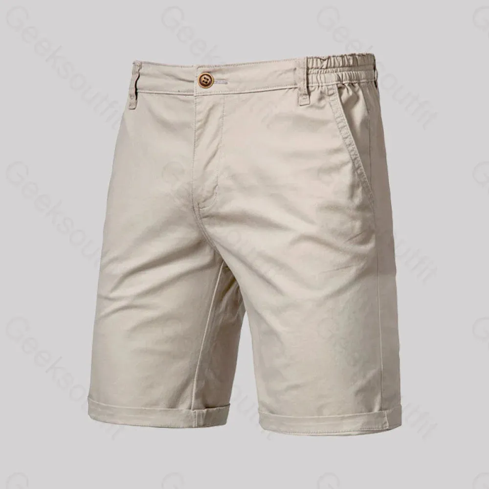 Casual Fashion Solid Color Geek Shorts - Image 4