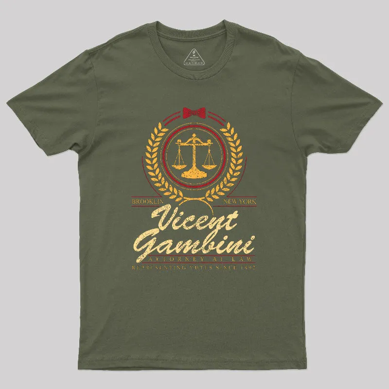 Brooklyn Lawyer Courtroom Genius Geek T-Shirt - Image 3