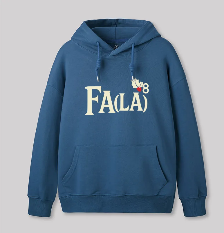 Alternative view of Fa LaLaLaLaLaLaLaLa Geek Hoodie