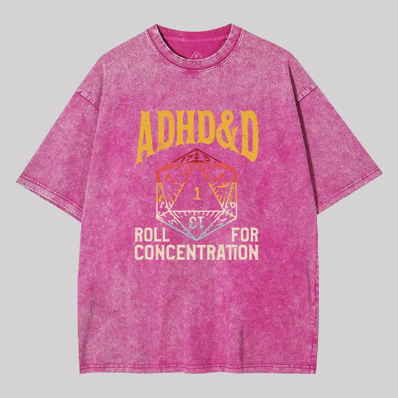 ADHScifi Dice Washed T-shirt - Image 6