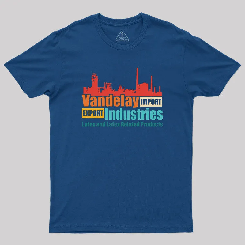 Alternative view of Vandelay Import Export Industries Geek T-Shirt