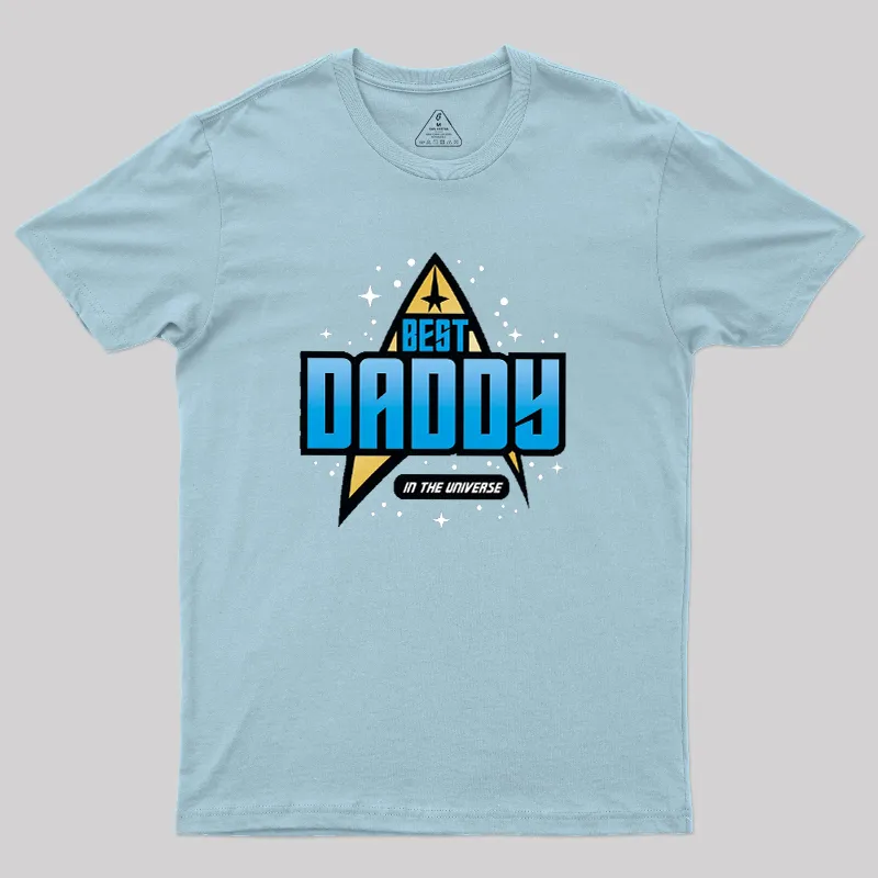 Best Daddy Trekkie Geek T-Shirt - Image 10