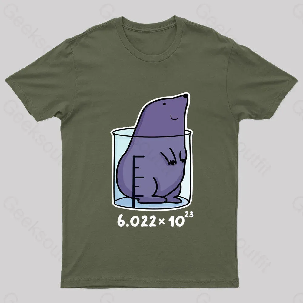 Chemistry Mole Geek T-Shirt - Image 2
