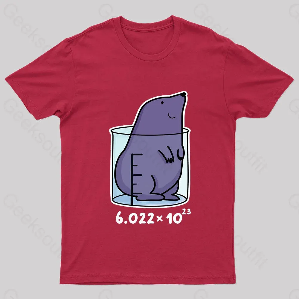 Chemistry Mole Geek T-Shirt - Image 5