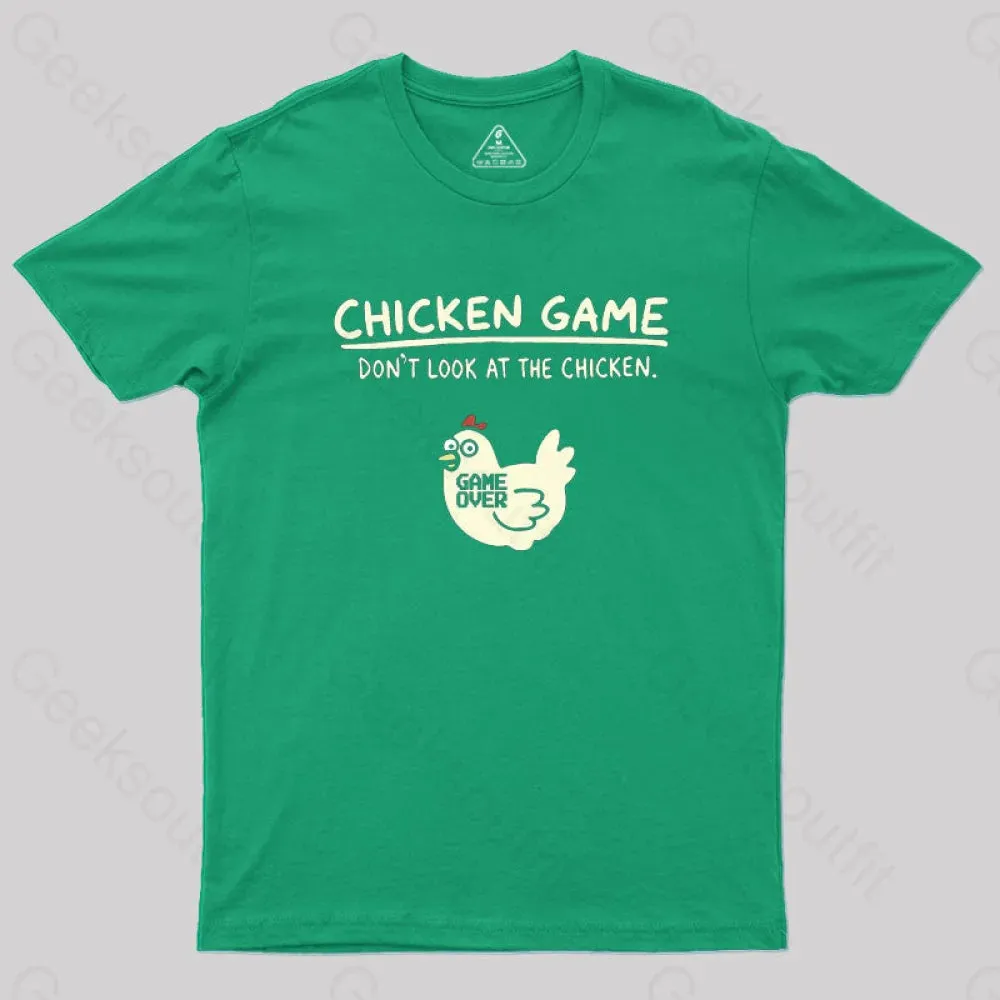 Chicken Game Geek T-Shirt - Image 9