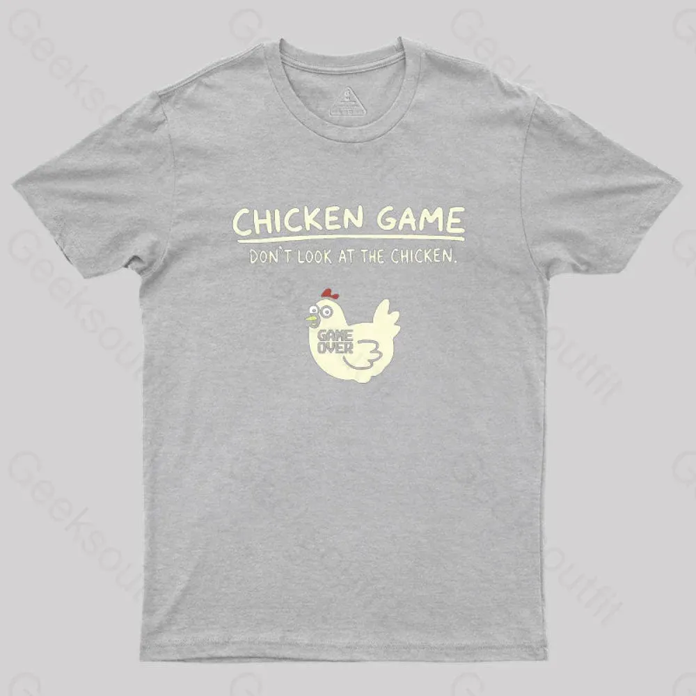 Chicken Game Geek T-Shirt - Image 4