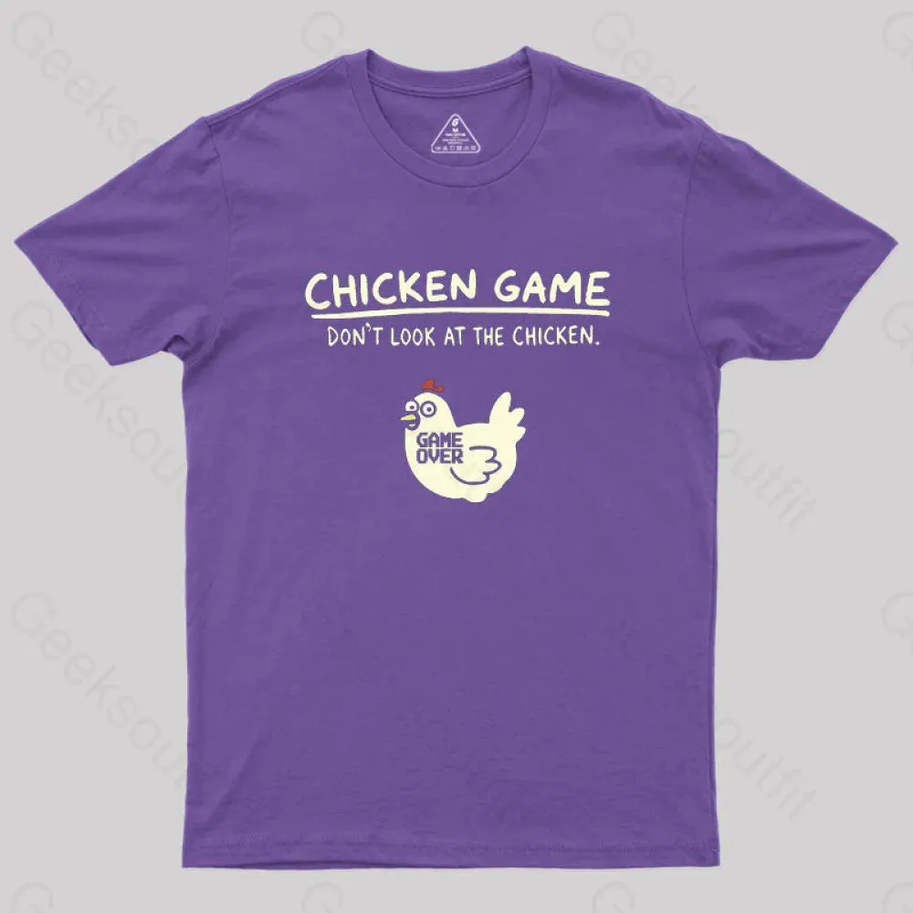 Chicken Game Geek T-Shirt - Image 6