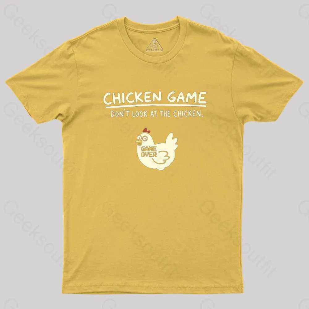 Chicken Game Geek T-Shirt - Image 8