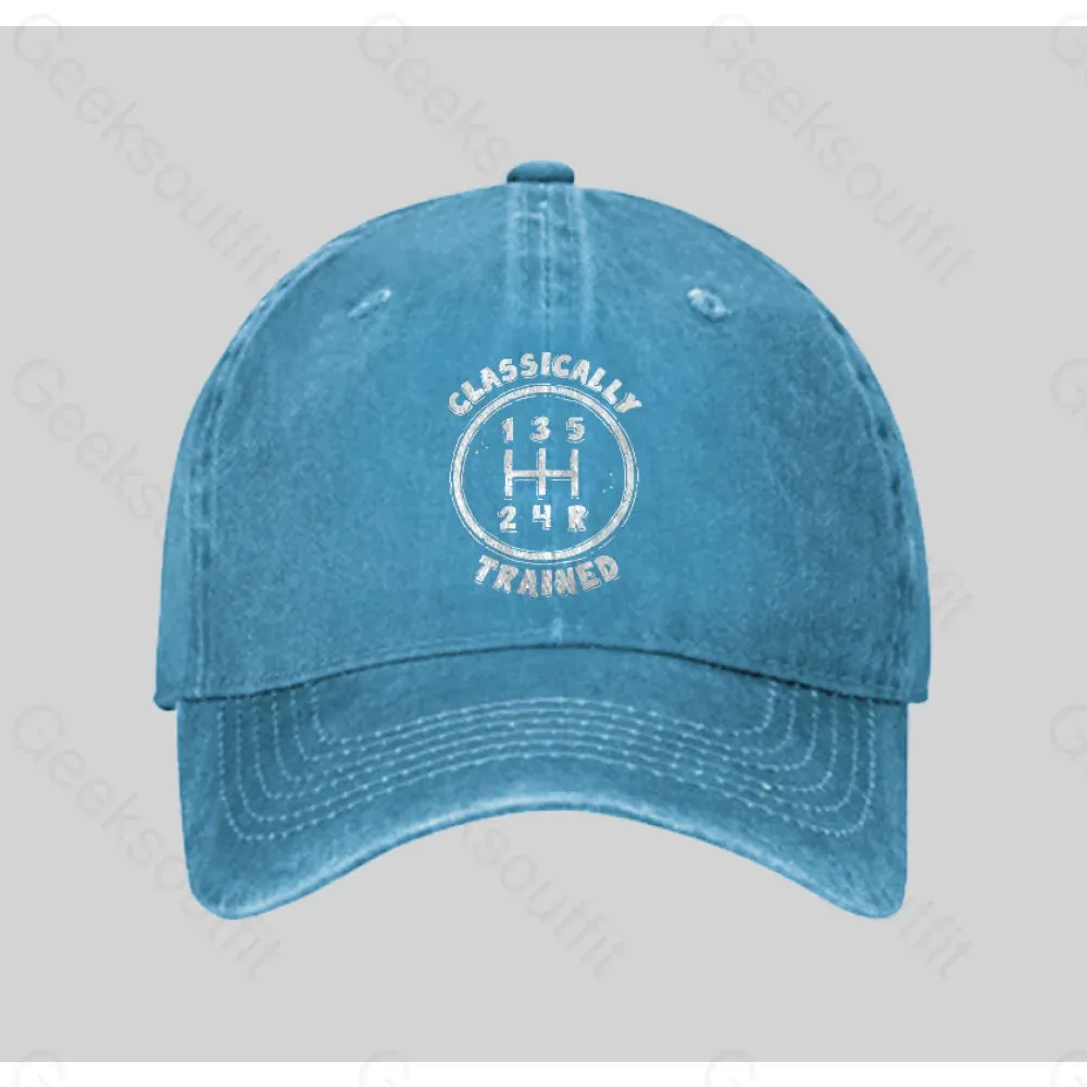 Classically Trained Washed Vintage Baseball Cap - Image 4