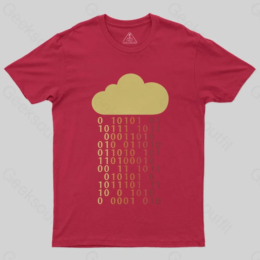 Cloud Bit Sysadmin Coding Retro T-Shirt - Image 7