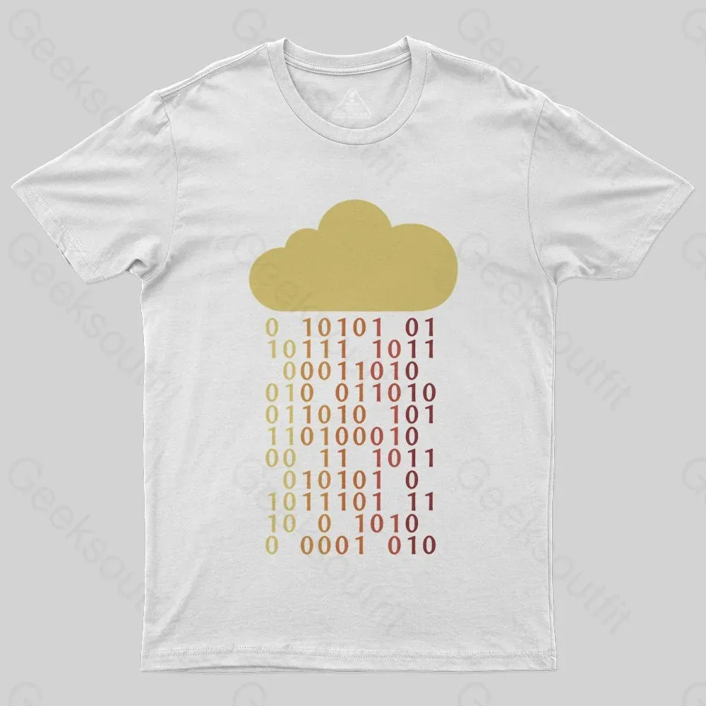 Cloud Bit Sysadmin Coding Retro T-Shirt - Image 2