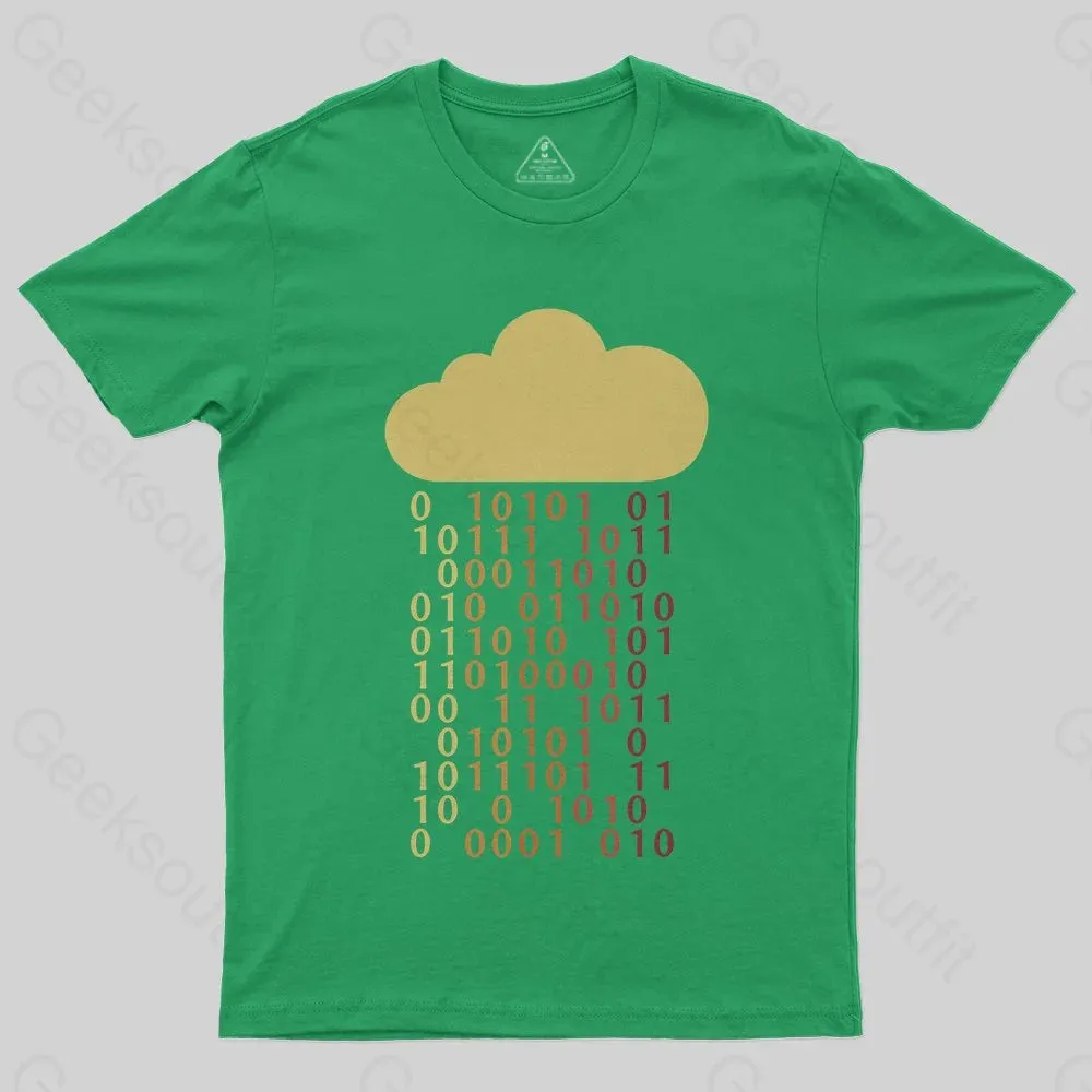 Cloud Bit Sysadmin Coding Retro T-Shirt - Image 8