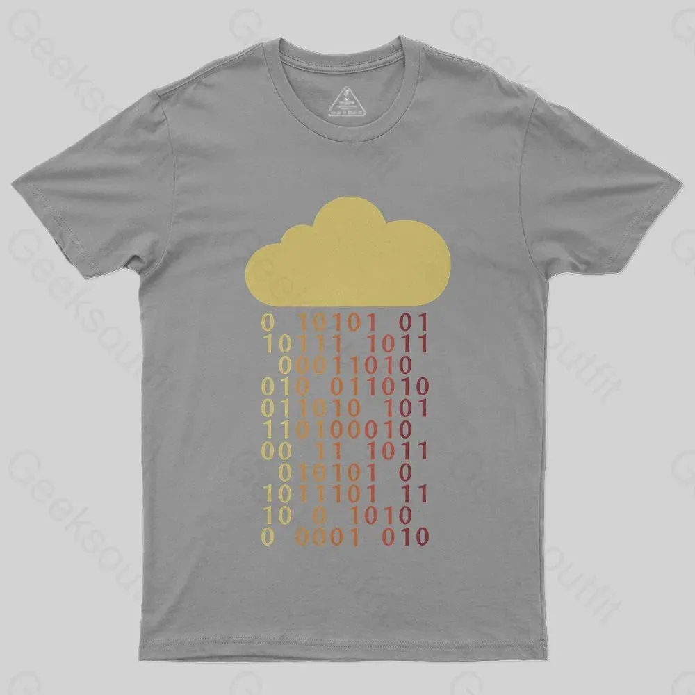 Cloud Bit Sysadmin Coding Retro T-Shirt - Image 5