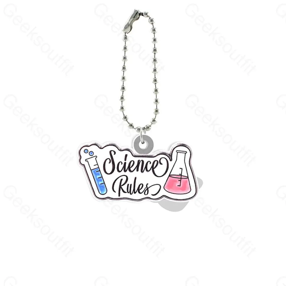 Creative Chemistry Mathematics Keychain - Image 3