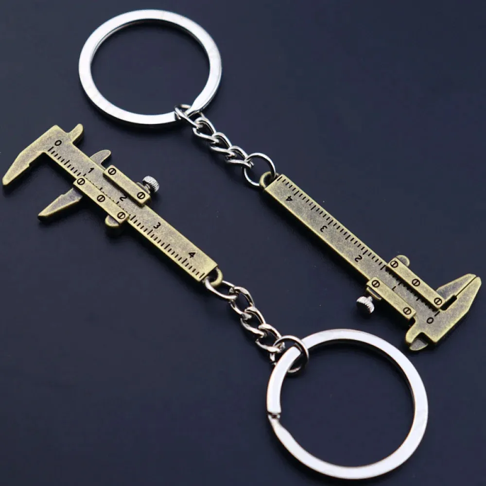 Creative Vernier Calipers Keychain