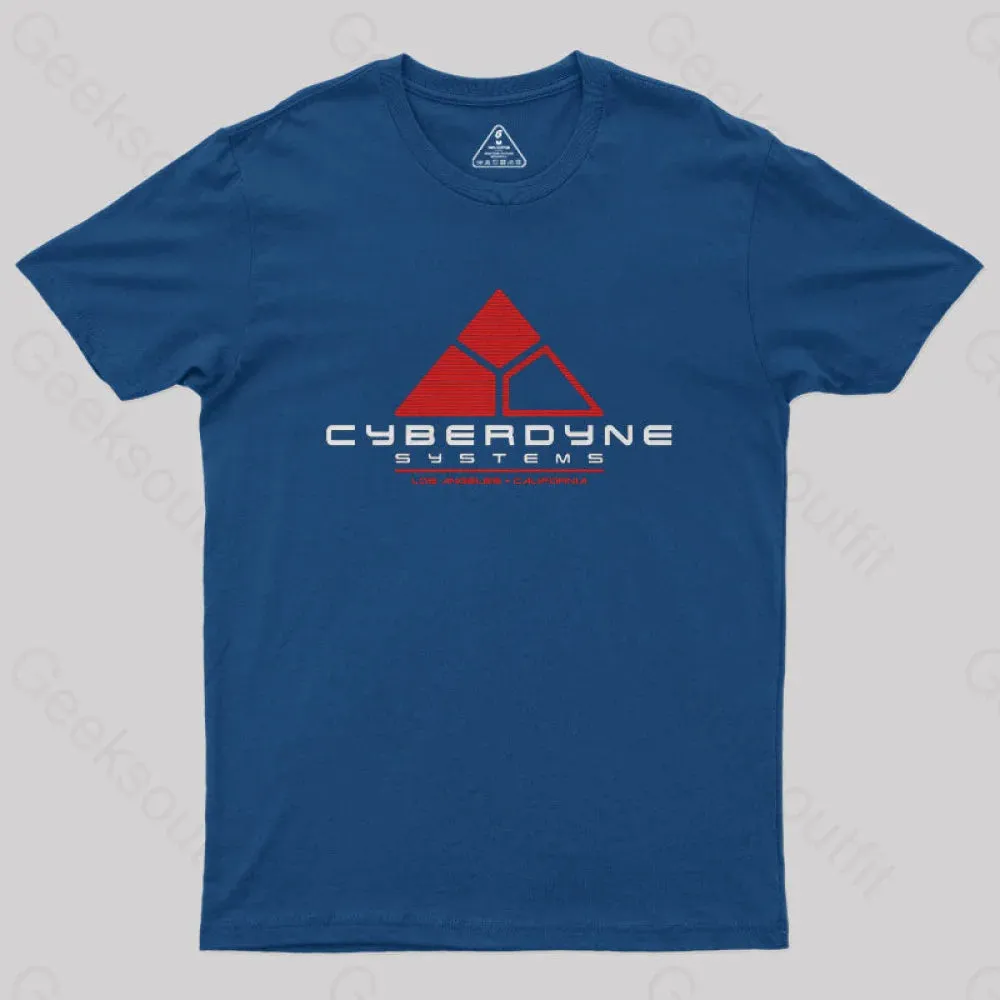 Alternative view of Cyberdyne Systems Nerd T-Shirt