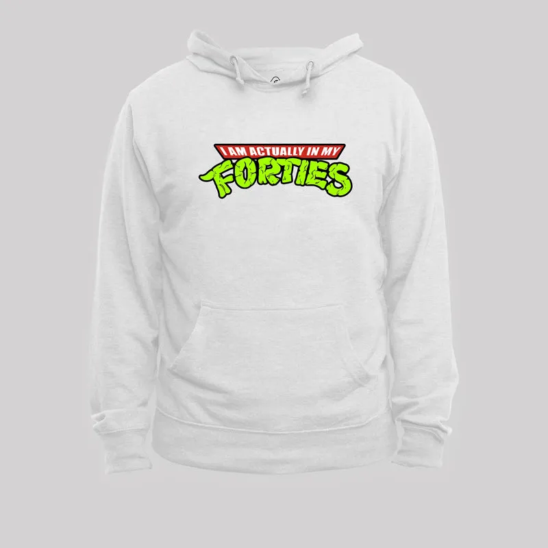 I Am Actually In My Forties Geek Hoodie - Image 5