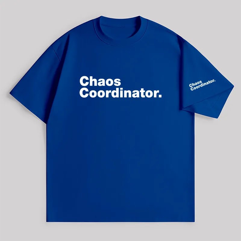 Chaos Coordinator Unisex Oversized T-shirt - Image 6