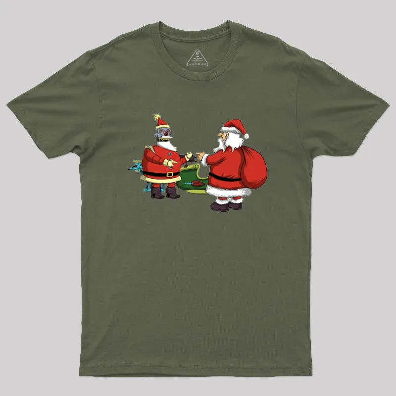 Santa Is That You Geek T-Shirt - Image 3