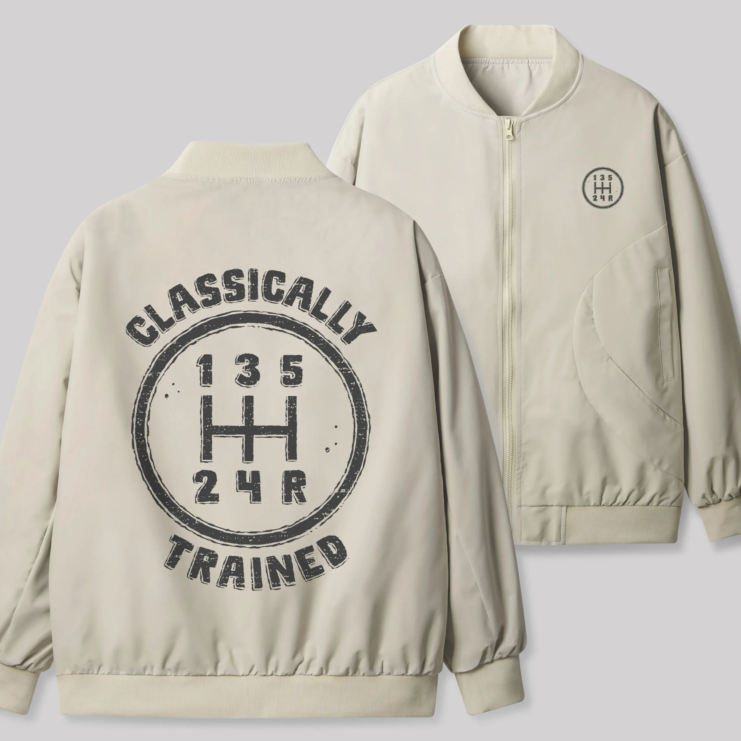Classically Trained Geek Classic Bomber Jacket - Image 2