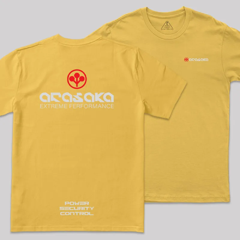 Arasaka Front and Back Printed Geek T-Shirt - Image 6