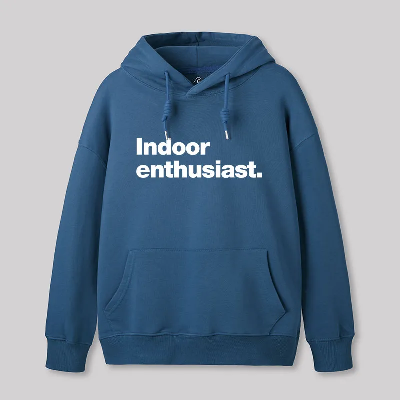 Indoor Enthusiast Premium Geek Hoodie - Image 3