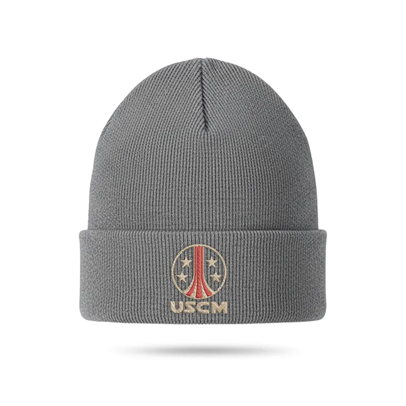 Alternative view of USCM Geek Embroidered Beanie