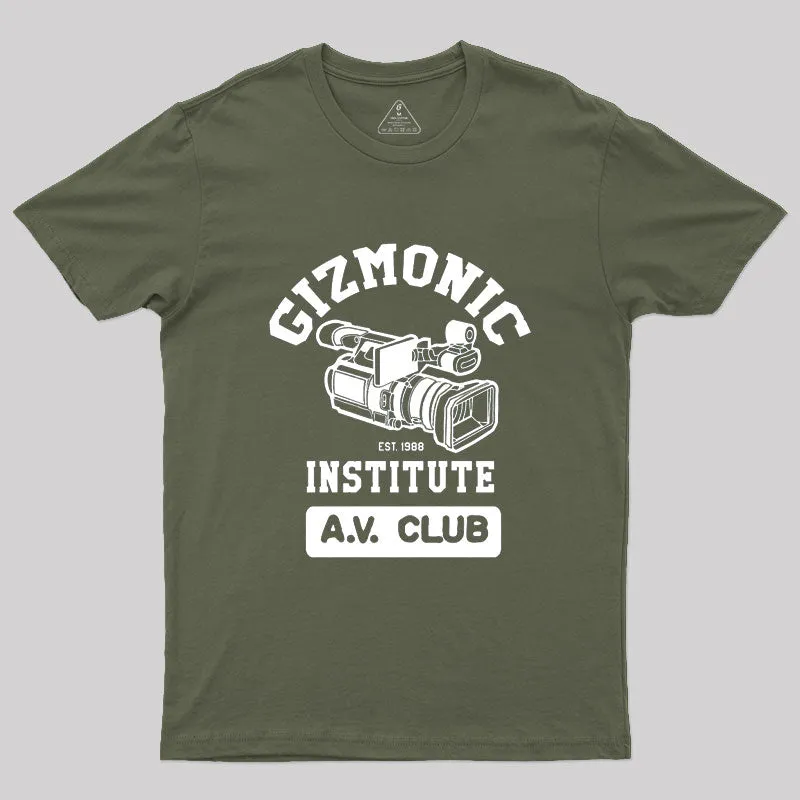 MST3K-Gizmonic Institute A.V Club Geek T-Shirt - Image 4