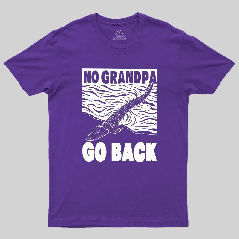Grandpa Tiktaalik Geek T-Shirt - Image 9