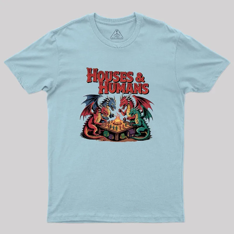 Houses Humans Geek T-Shirt - Image 10