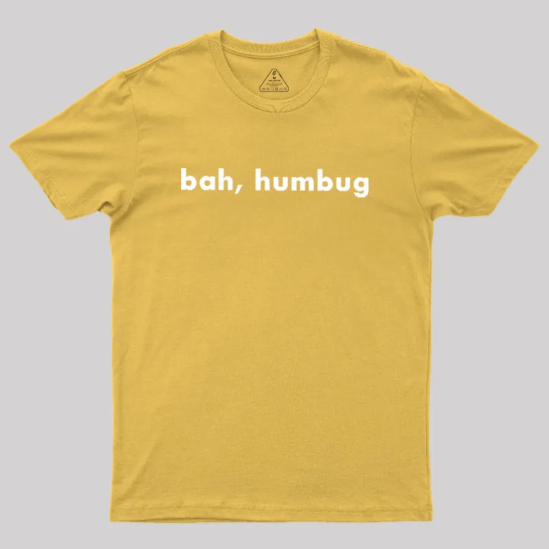 Bah, Humbug Geek T-Shirt - Image 8