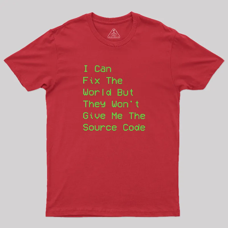 I Can Fix The World Geek T-Shirt - Image 4