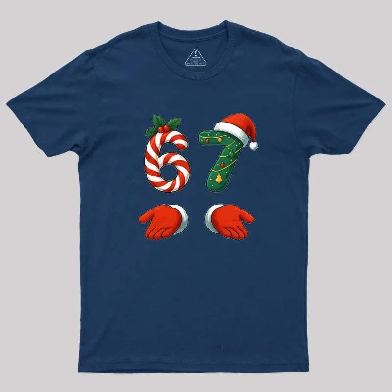 67 Christmas Geek T-Shirt - Image 3