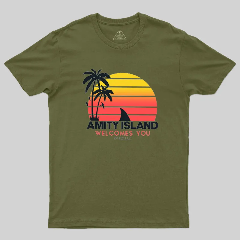 Amity Island Geek T-Shirt - Image 3