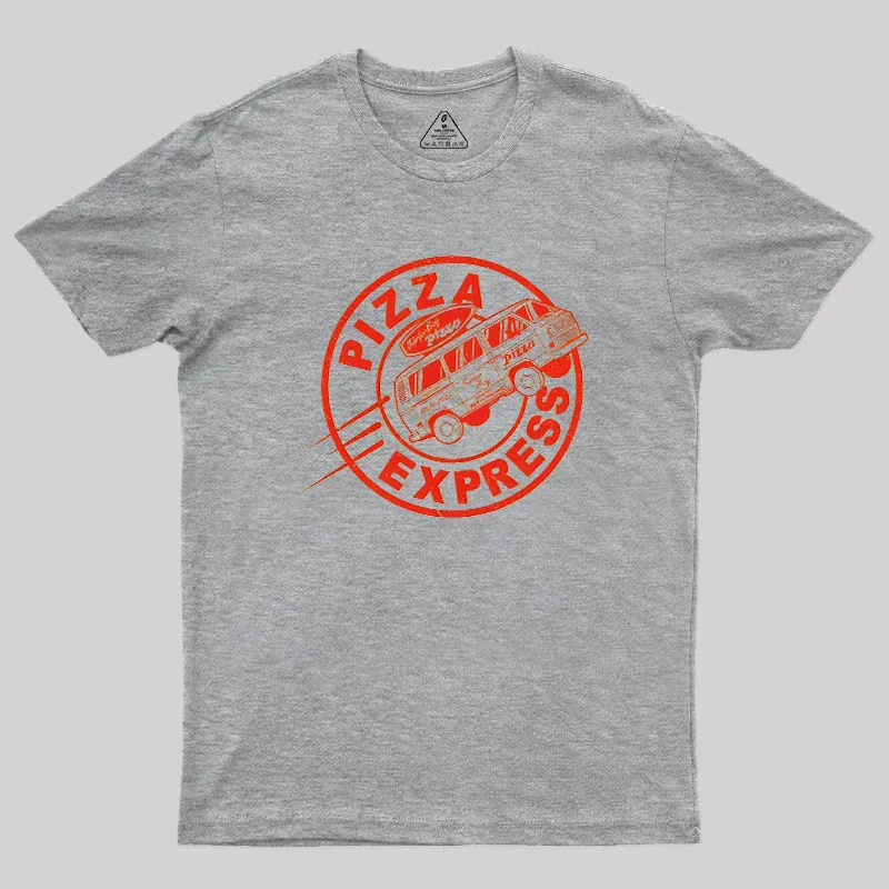 Pizza Express v2 Geek T-Shirt - Image 4