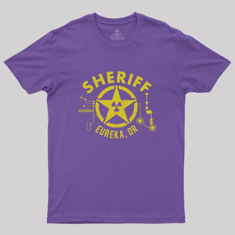 Eureka Sheriff Geek T-Shirt - Image 5