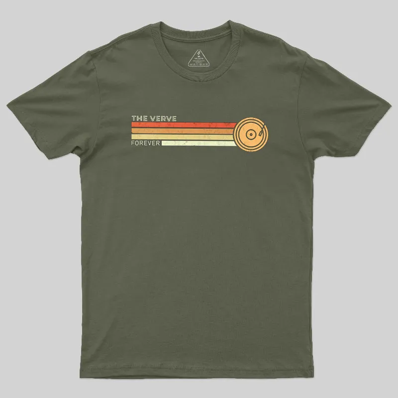The Verve Retro Vinyl Geek T-Shirt - Image 3