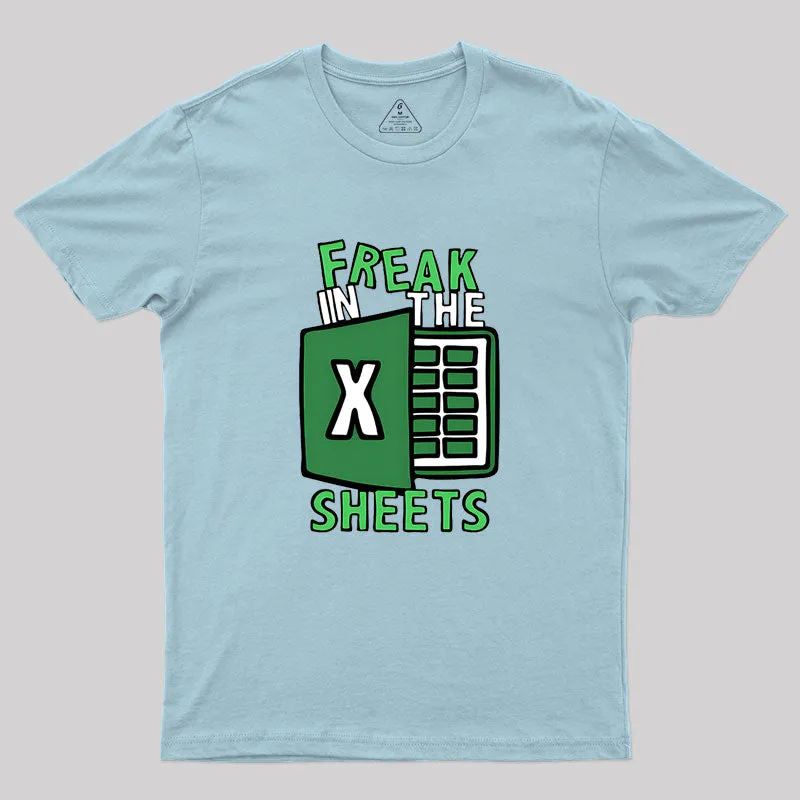 Freak In The Sheets Geek T-Shirt - Image 10