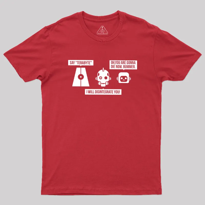 Three Robots Geek T-Shirt - Image 5