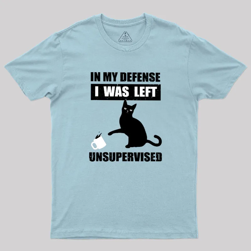 In My Defense I Was Left Geek T-Shirt