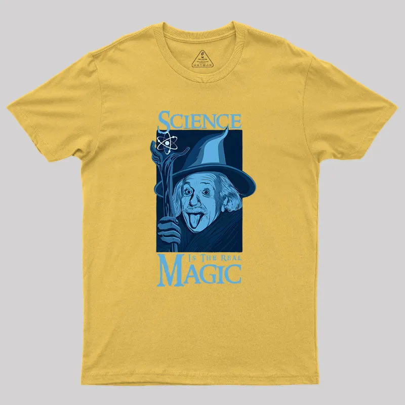 Science Is The Real Magic V2 Geek T-Shirt - Image 8
