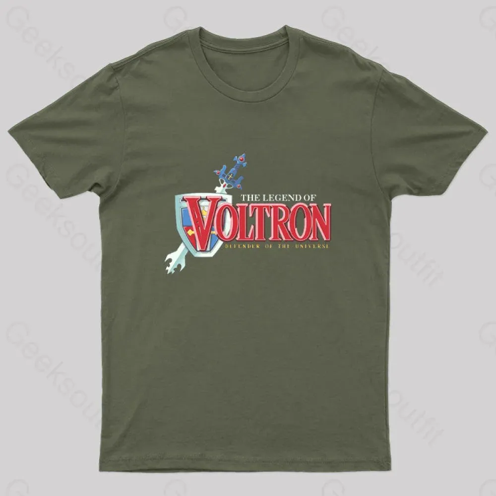 Alternative view of Defender of the Universe Nerd T-Shirt