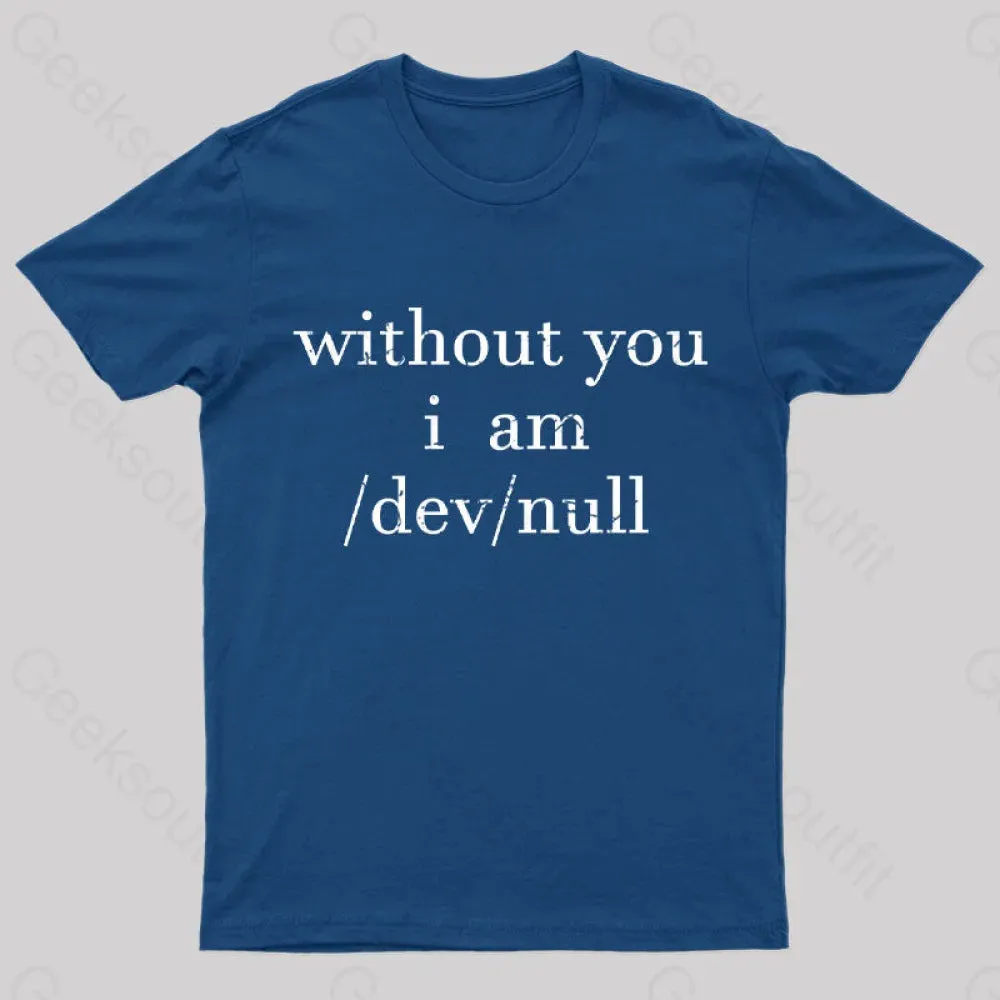 Devnull Unix Linux Joke Funny Geeks T-Shirt - Image 2