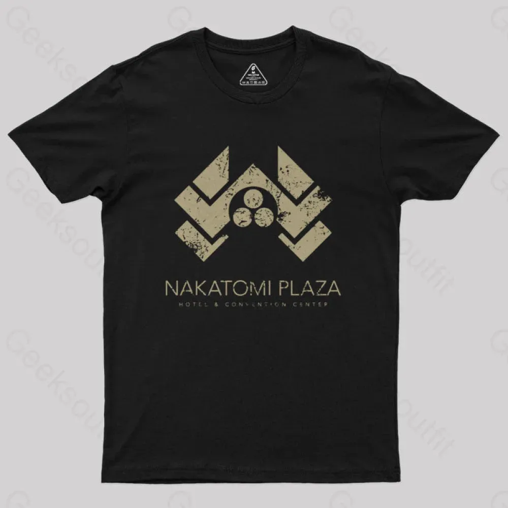 Alternative view of Die Hard Nakatomi Plaza Geek T-Shirt