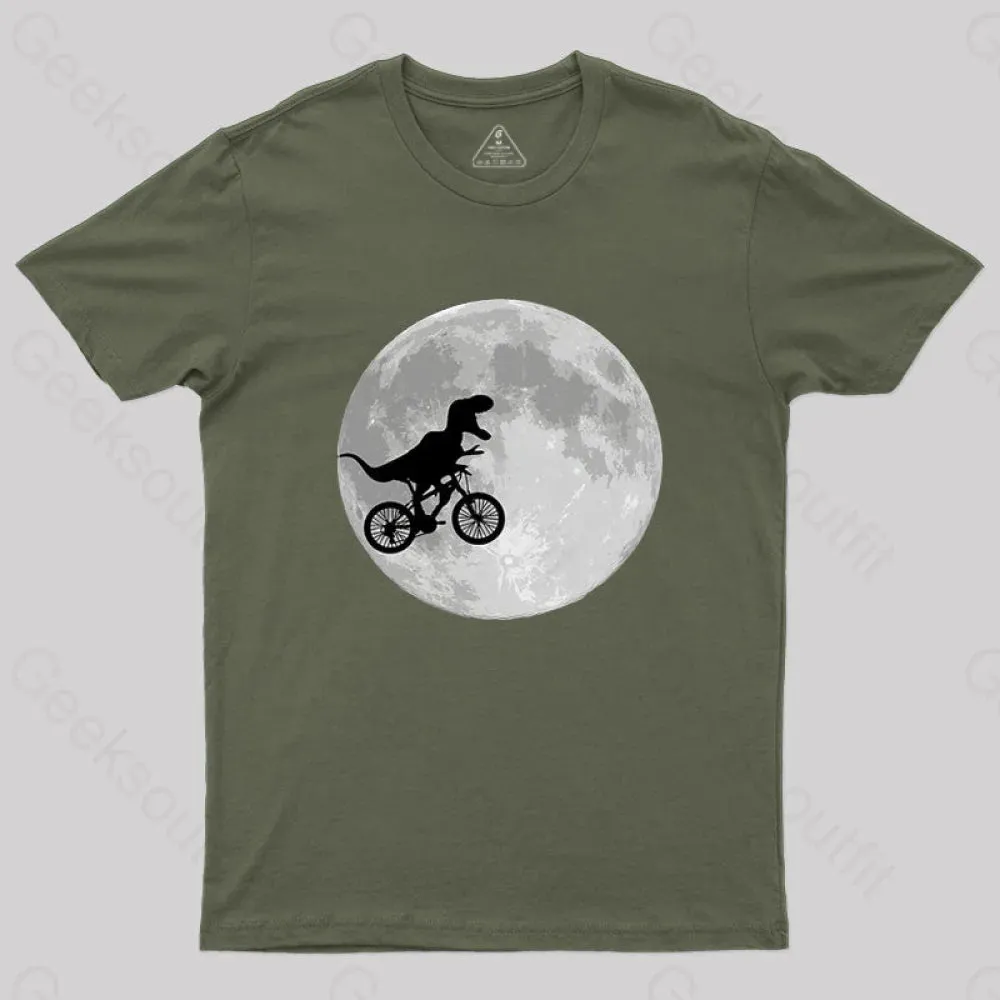 Dinosaur Bike and Moon T-shirt - Image 3