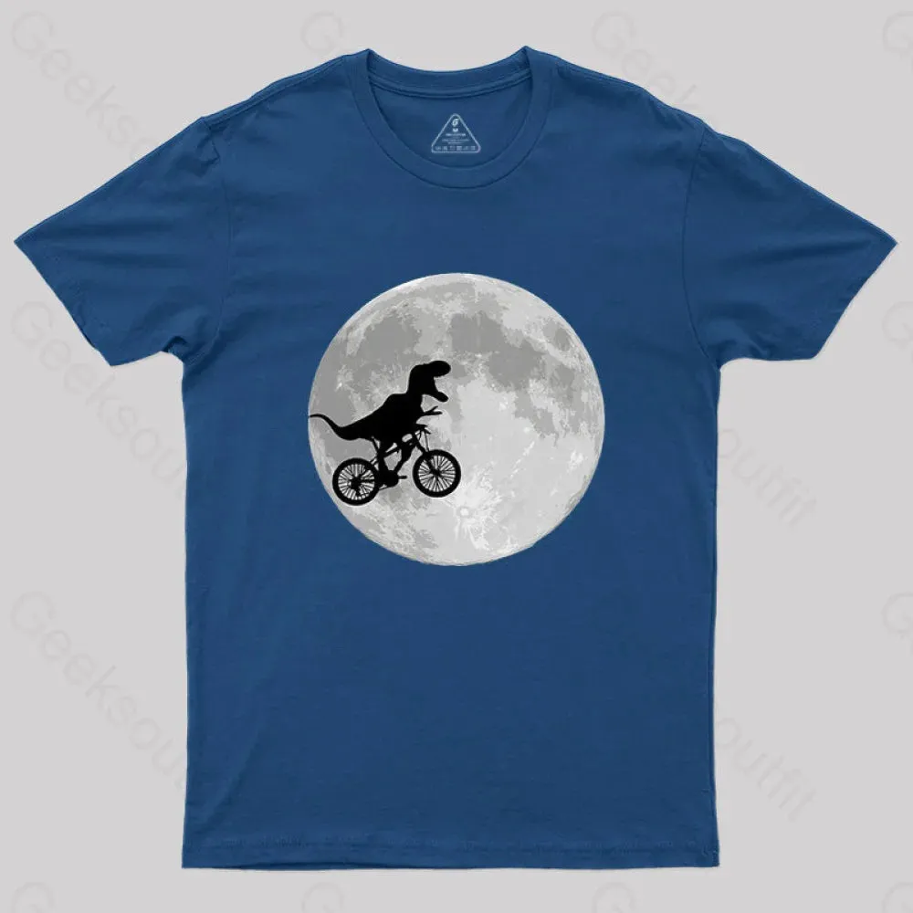 Dinosaur Bike and Moon T-shirt - Image 2